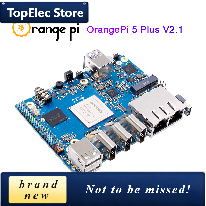 Rockchip Rk3588 Development Board - Płytka rozwojowa TopElec Orange Pi 5