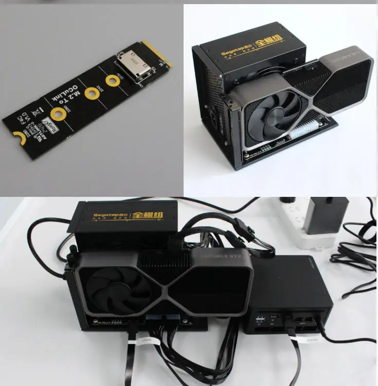 Adapter M.2 NVMe na SFF8612 Oc – Oculink Egpu Mini Pc recenzja i cena