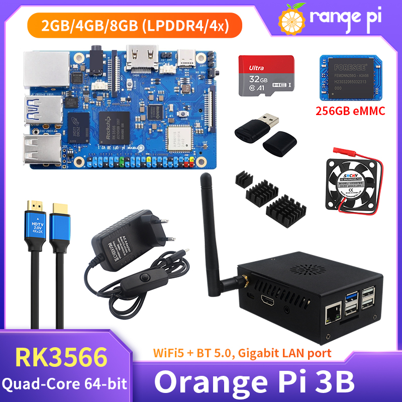 Orange Pi 3B 8GB 4GB 2GB RAM R – Rockchip Rk3588 Development Board recenzja i cena