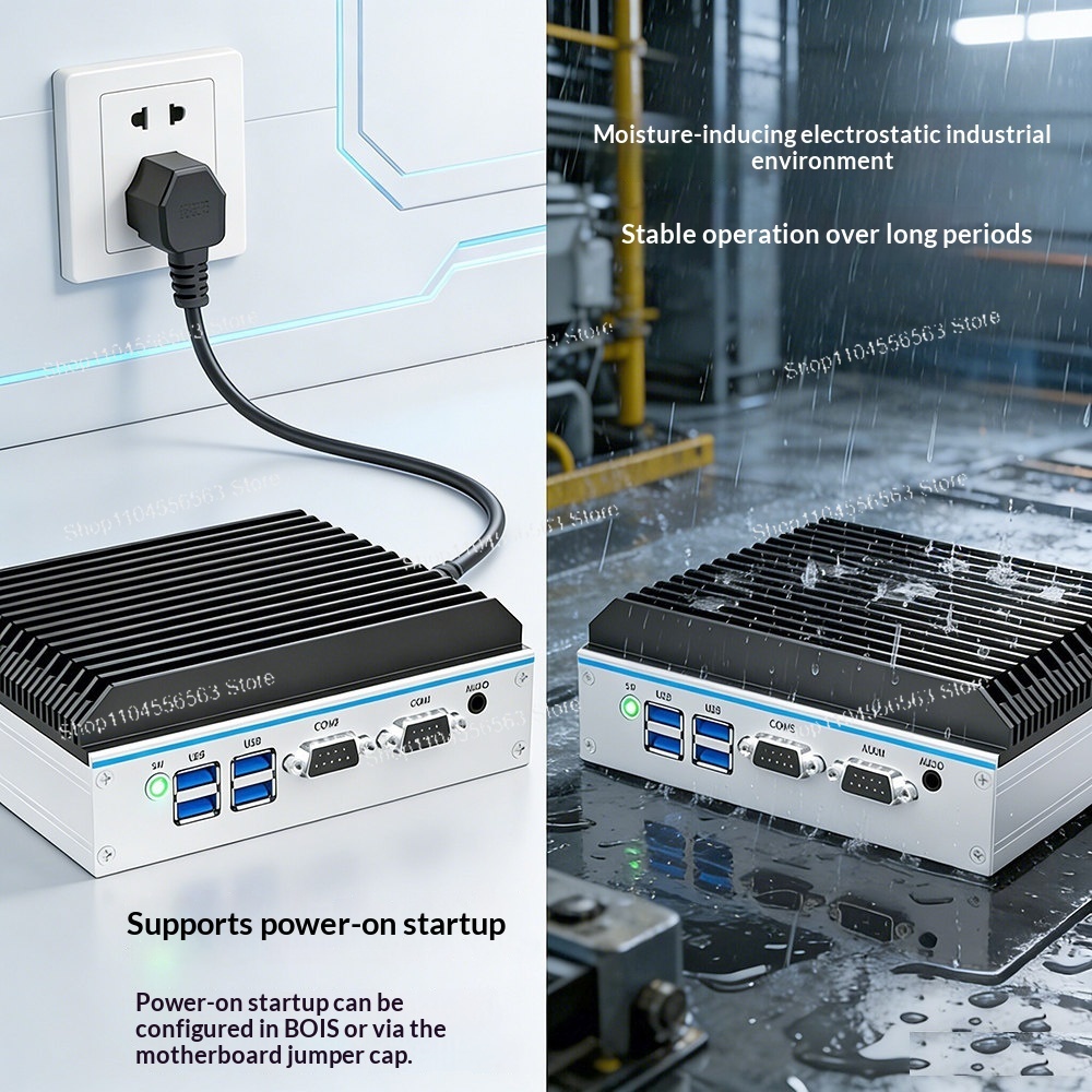 Mini komputer przemysłowy N100 – Fanless Industrial Pc Rs485 Core I7 recenzja i cena