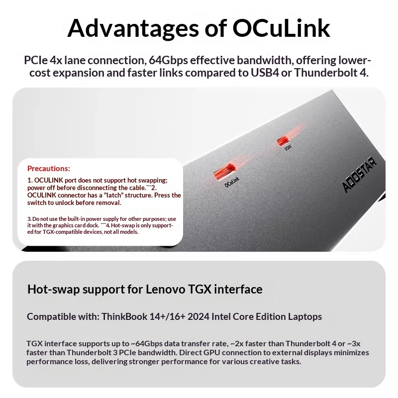 AOOSTAR AG01 AG02 – stacja dok – Oculink Egpu Mini Pc recenzja i cena