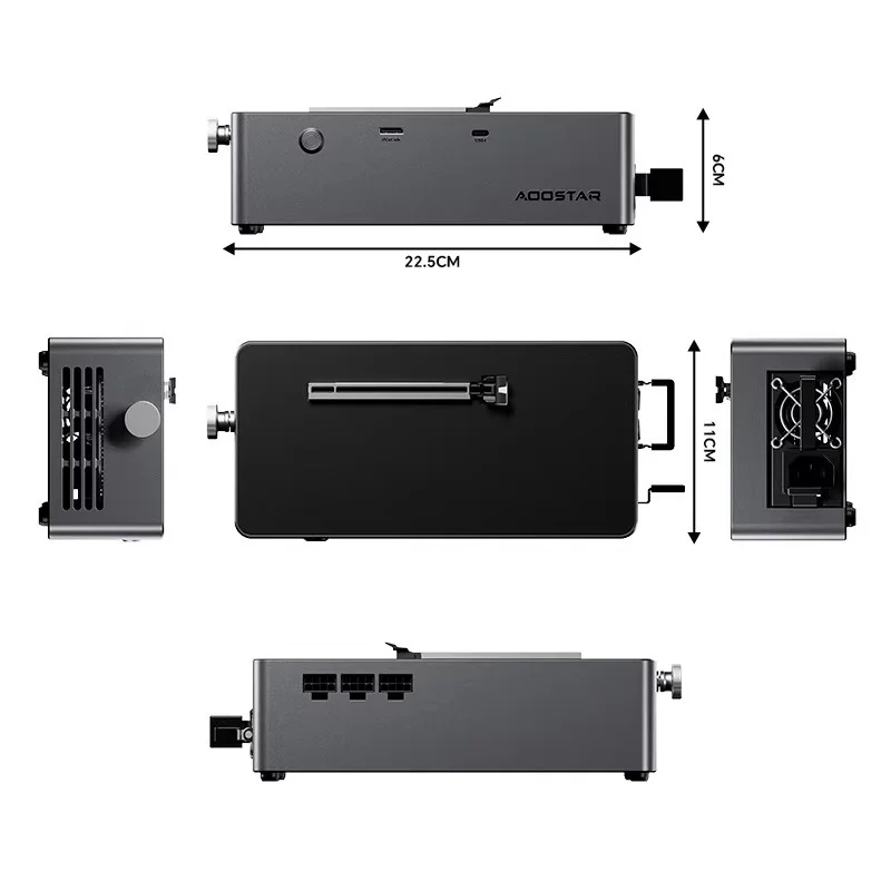 AOOSTAR AG01 AG02 – stacja dok – Oculink Egpu Mini Pc recenzja i cena