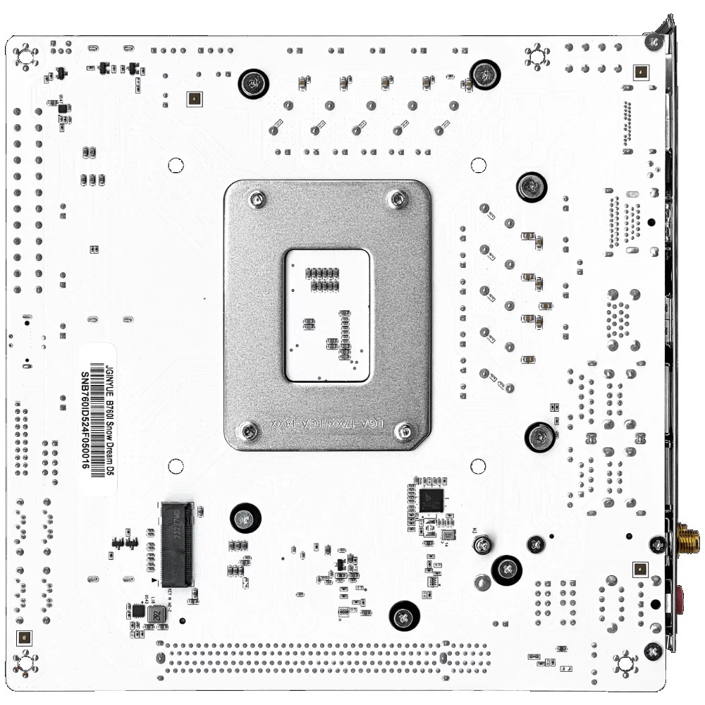 JGINYUE B760i-Snow Dream – pły – Lga1700 Itx Motherboard Ddr5 recenzja i cena