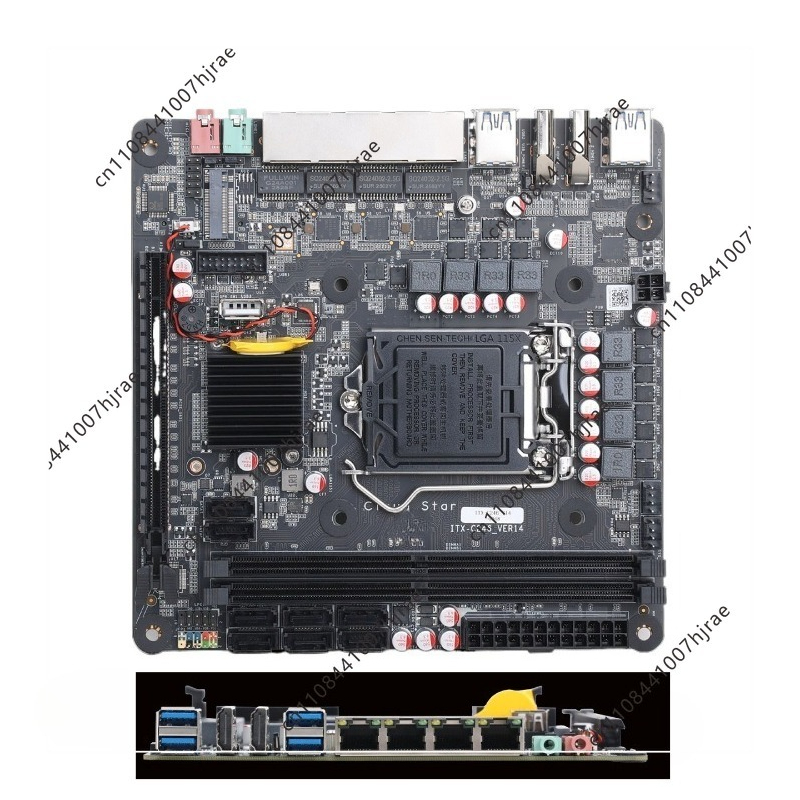 Płyta główna Mini ITX C246 NAS – Nas Motherboard 8 Sata Mini Itx recenzja i cena