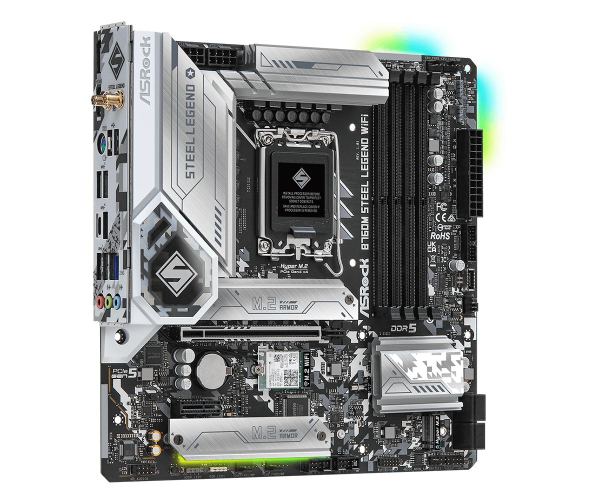 Płyta główna ASROCK B760M STEE – Lga1700 Itx Motherboard Ddr5 recenzja i cena