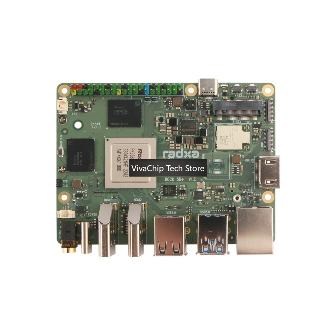 VivaChip TechRadxa ROCK 5B+ Ro – Rockchip Rk3588 Development Board recenzja i cena